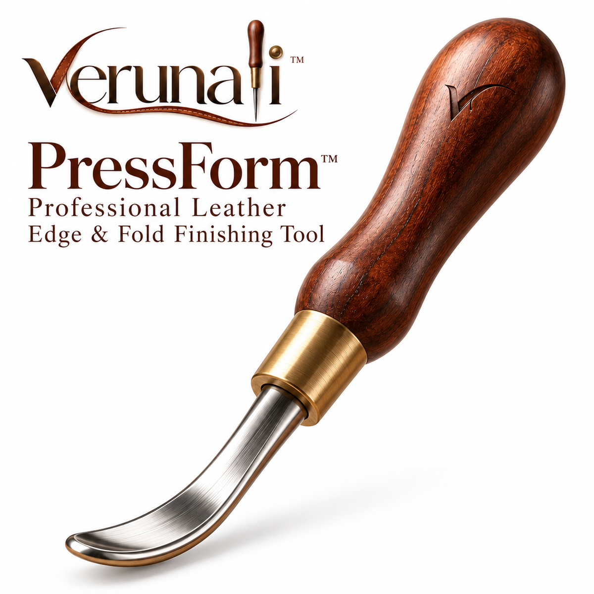 verunali™ PressForm Professional Leather Edge & Fold Finishing Tool