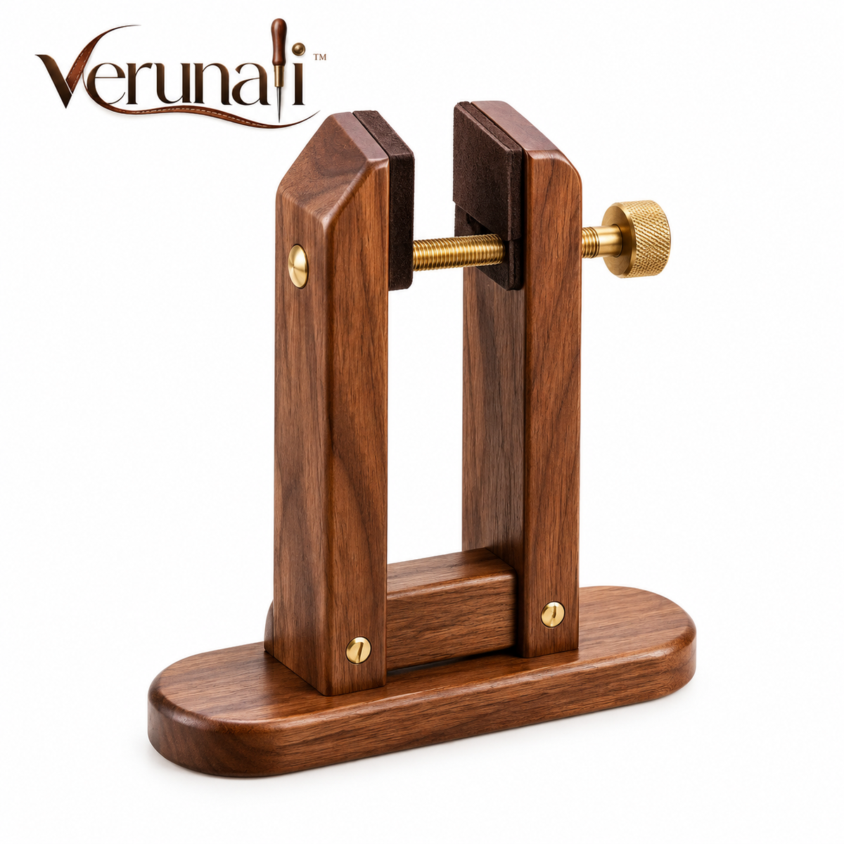 verunali™ StitchHold Wooden Leather Stitching Pony & Sewing Clamp
