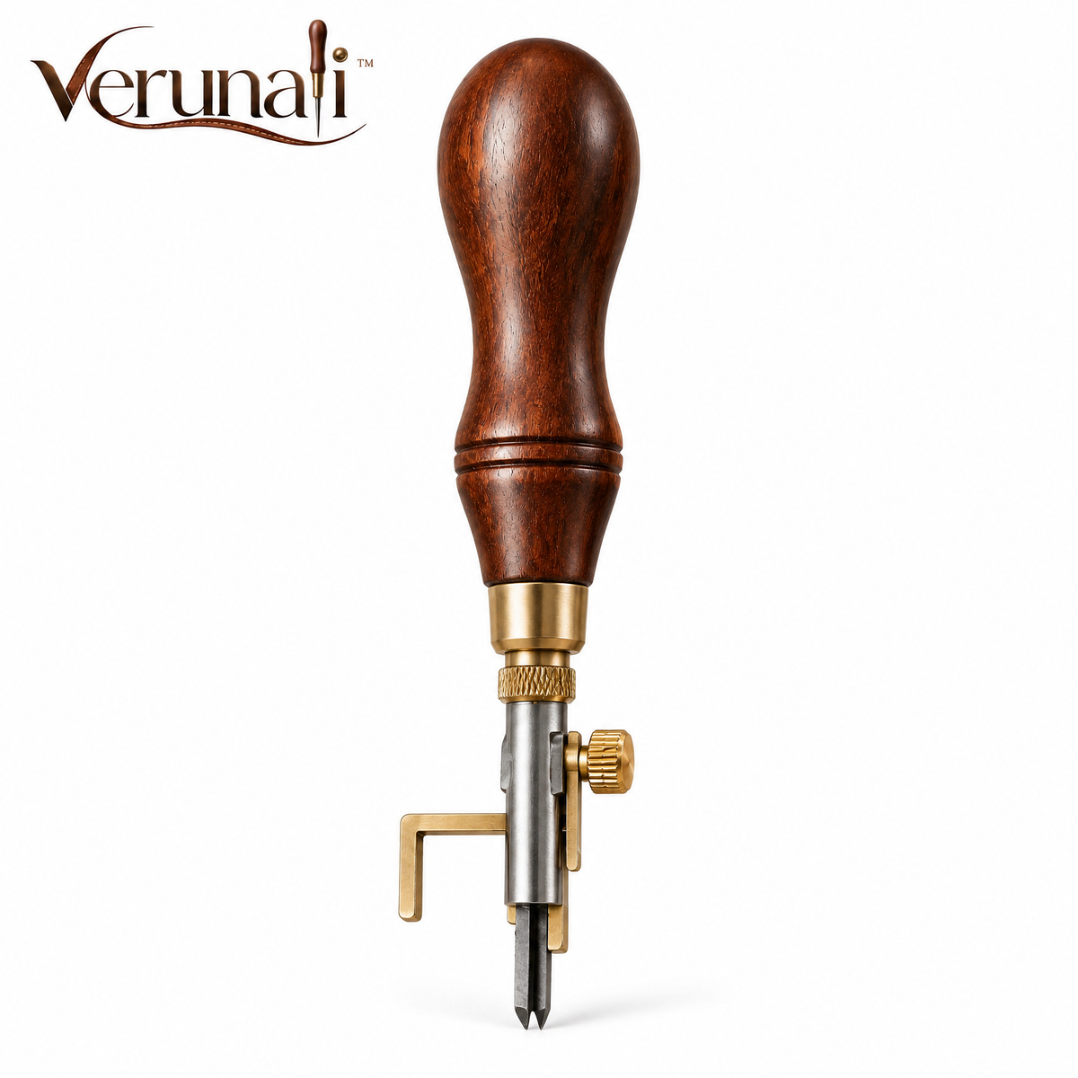 verunali™ LineCraft Adjustable Leather Stitching Groover & Edge Marker