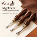 verunali™ EdgeForm Leather Edge Beveler Set, 3 Sizes